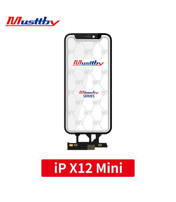 Сенсорное стекло (тачскрин) iPhone 12mini No IC + OCA Musttby YourTouch Original